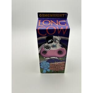 LONG COW An Udderly Ridiculous Card Game GameWright 2018 Complete ~ Rare